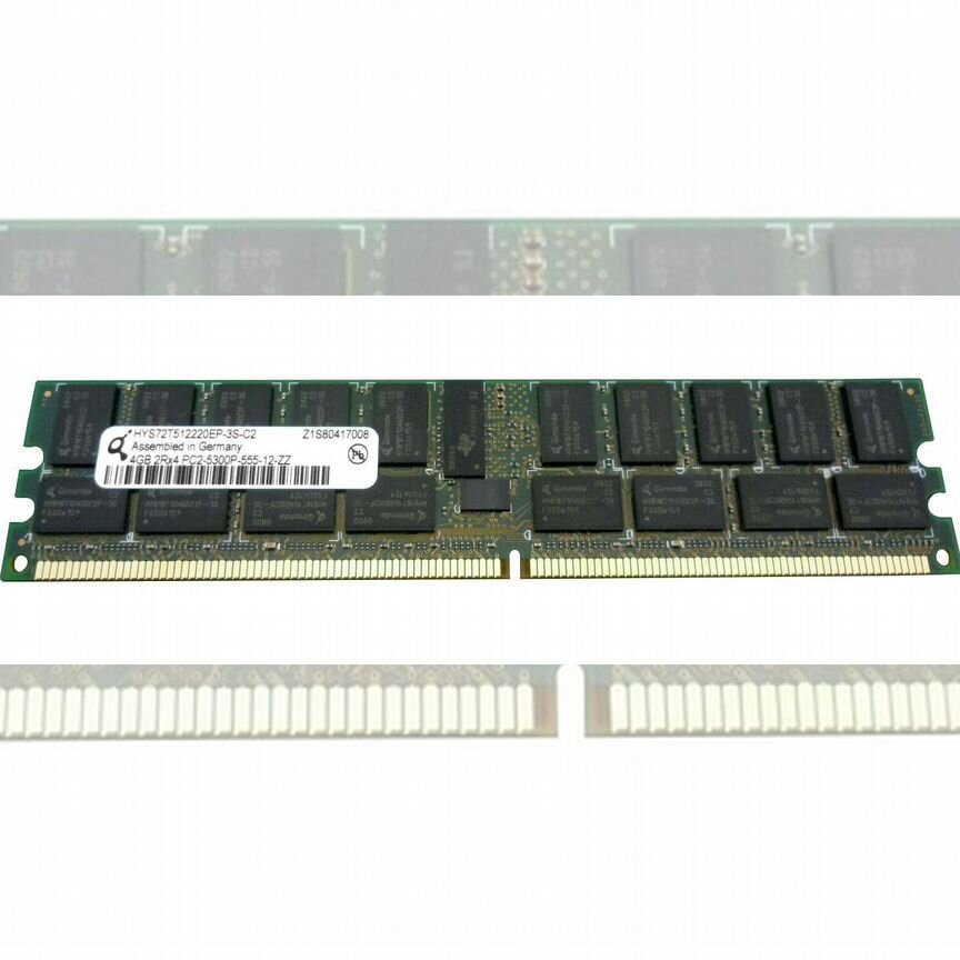 [HYS72T512220EP-3S-C2] Оперативная Память Qimonda Hys72t512220ep-3s-C2