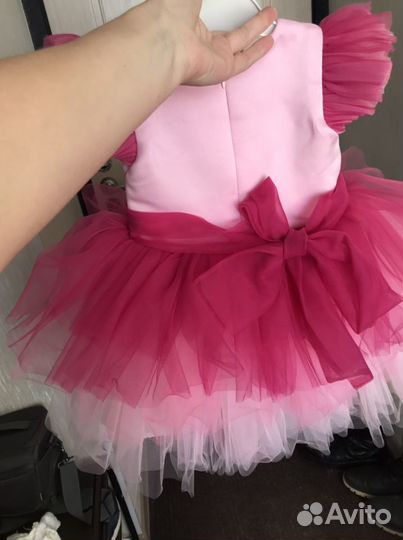 Нарядное платье для девочки 86 размера