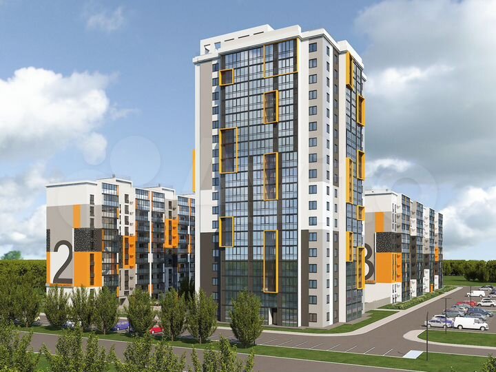 1-к. квартира, 40,1 м², 5/18 эт.