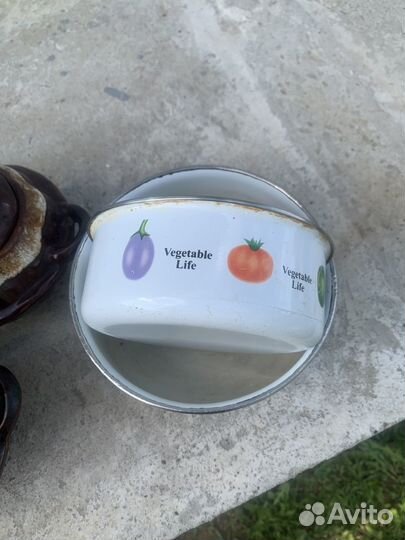 Горшочки для запекания, боксы для еды,кружка,фрукт