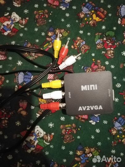 Конвертер hdmi to AV / AV to VGA