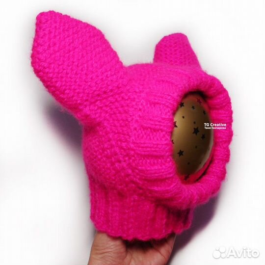 Шапочка с резинками для собак