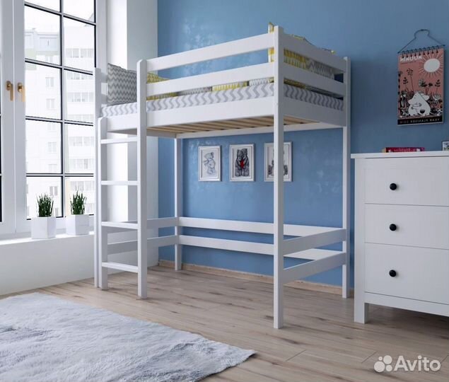 Кровать чердак