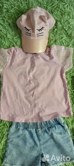 Вещи пакетом для девочки 98-104