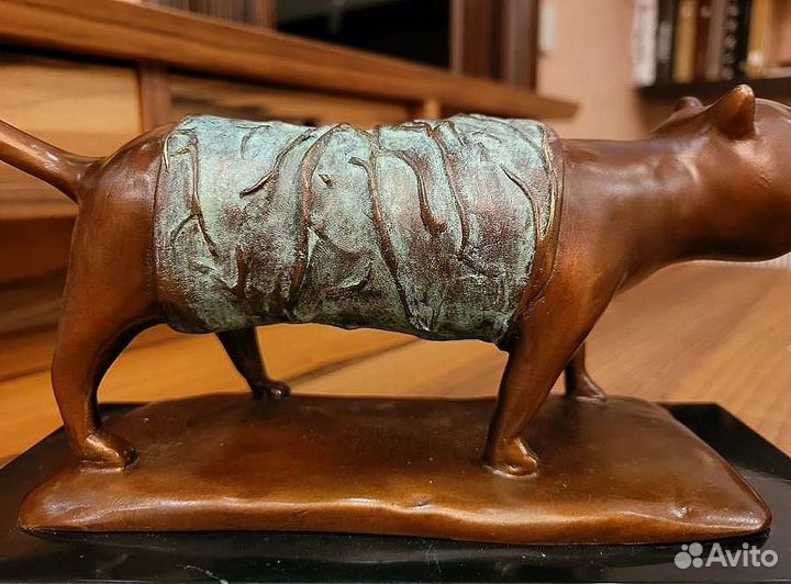 242560 Статуэтка Авторская работа Кошка