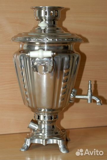 Самовар - 1960 г. - Тула - латунь