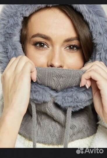 Шапка, капор зимний, капюшон