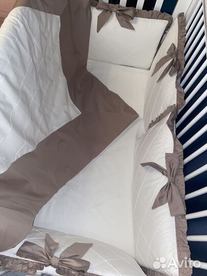 Комплект постельного белья в детскую кроватку