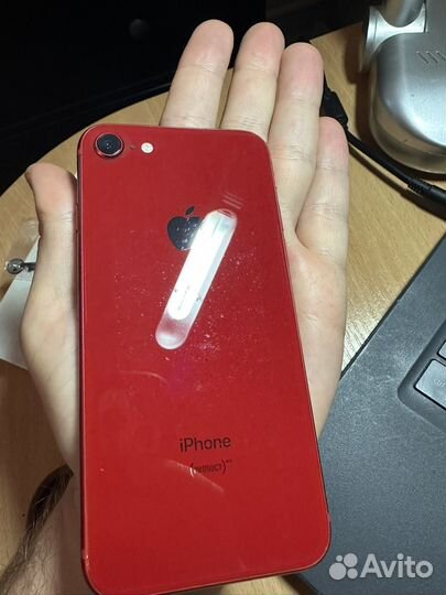 Корпус iPhone 8 RED, оригинал, сост 9.7/10