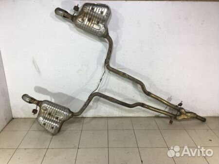 Глушитель в сборе Ауди A6 C6