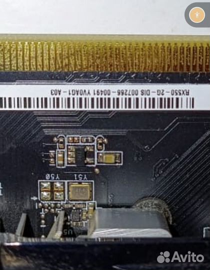 Видеокарта Asus rx 550