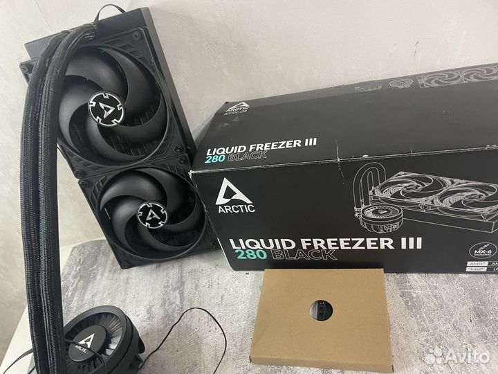 Водяное охлаждение arctic freezer iii 280mm