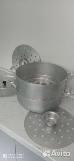 Мантоварка алюминиевая бу