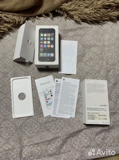 Коробка от iPhone 5s