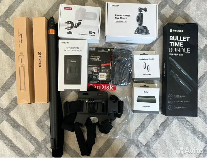 Аксессуары для insta 360 x3 и Gopro 10, 11