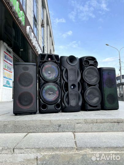 Большие беспроводные блютуз колонки