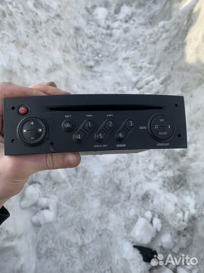 Магнитола Renault megane 2