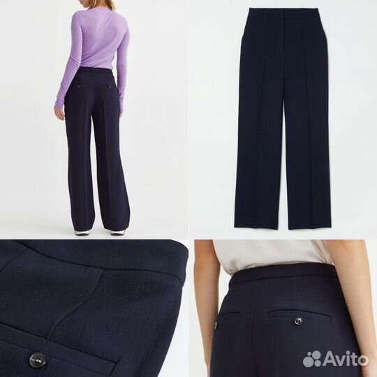 Шерстяной костюм H&M premium p.34/36