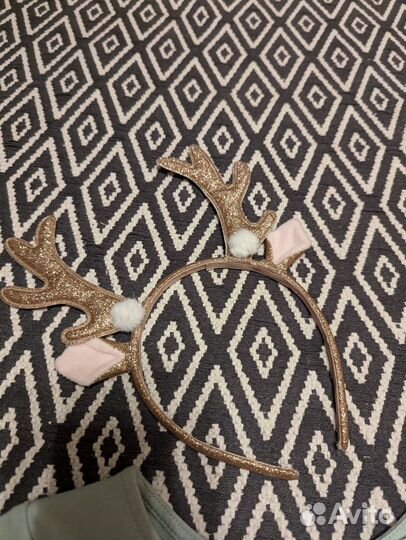 Новогоднее платье для девочки hm