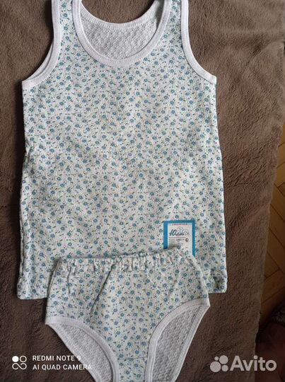 Комплект маечка и трусики