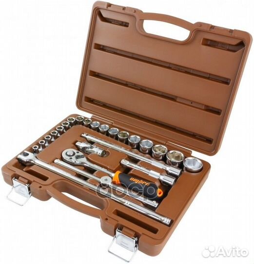 Набор головок торцевых С аксессуарами 1/2