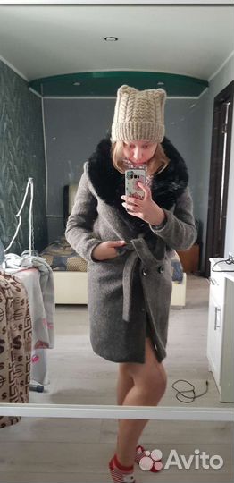 Пальто зимнее