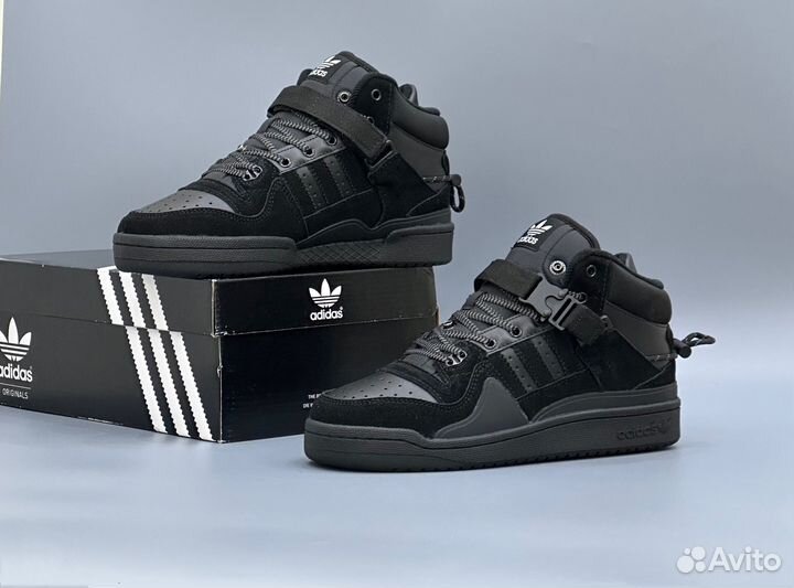 Кроссовки зимние с мехом Adidas Bad Bunny