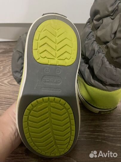 Дутики crocs c12 29р