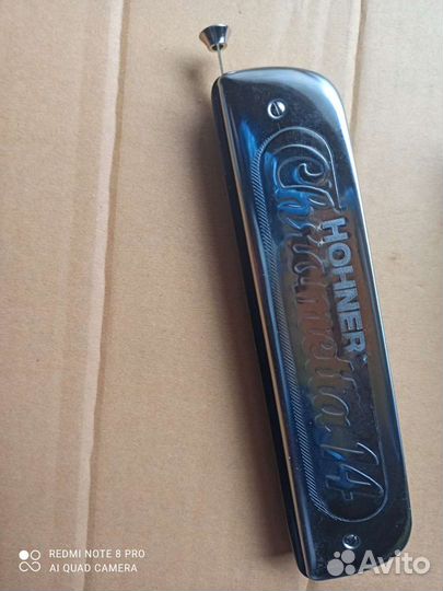 Губная гармошка hohner chrometta 14