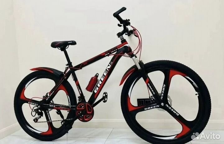 Велосипед на литых дисках