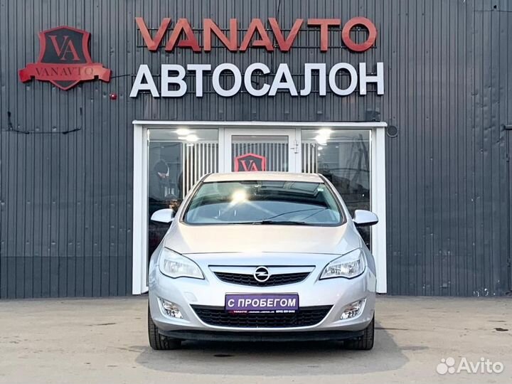 Opel Astra 1.6 AT, 2012, 72 729 км