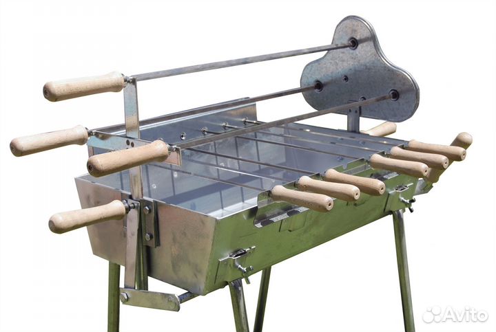 Мангал автоматический угольный