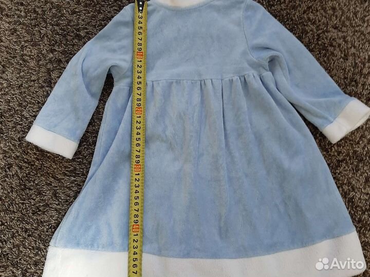 Платье снегурочки 92-98р