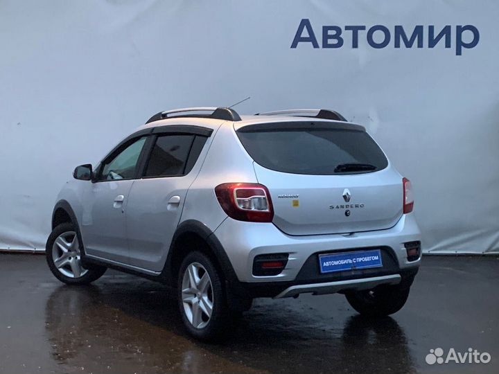 Renault Sandero Stepway 1.6 МТ, 2018, 93 283 км