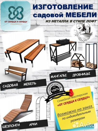 Дровница / поленница лофт