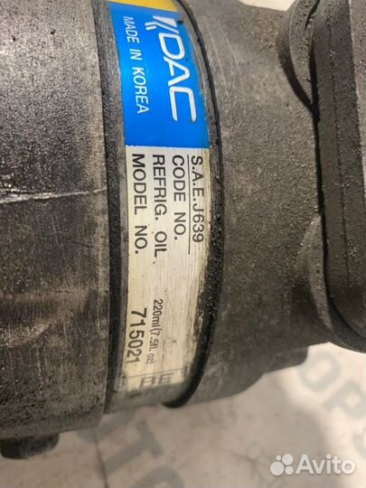 Компрессор кондиционера Daewoo Nubira 3 1.6 I