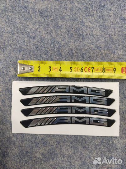 Наклейки на диски BMW и Mercedes