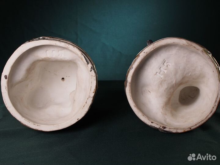 Фарфоровые парные статуэтки. Франция. XIX век