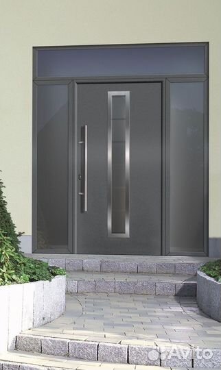 Алюминиевые двери