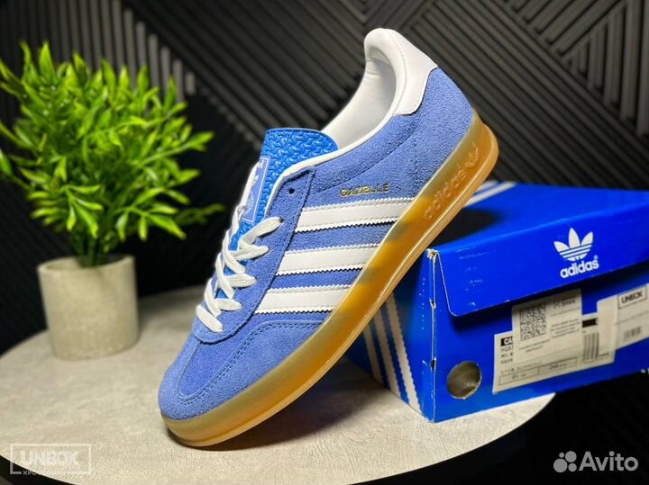 Кроссовки Adidas Gazelle Indoor Blue