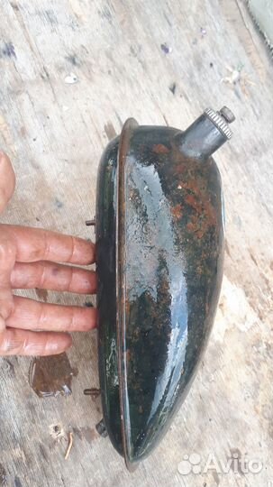 Бензобак мопеда Гауя. Капля