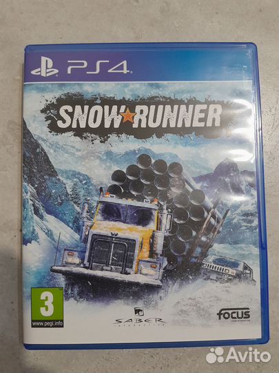 Snowrunner PS4 диск