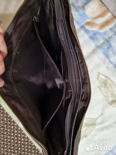 Портфель кожаный Berk