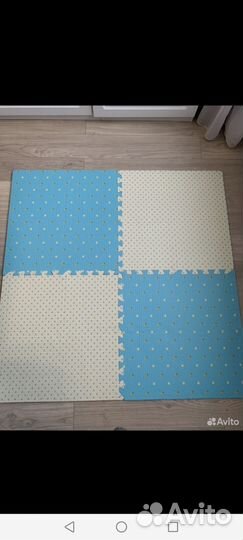 Детский игровой коврик для ползания коврик пазл