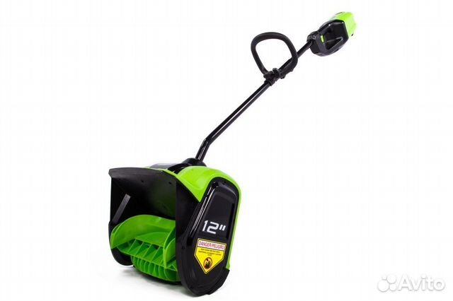 Снегоуборочная лопата Greenworks с акб