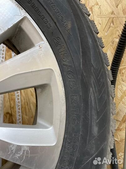 Колеса на volkswagen r16