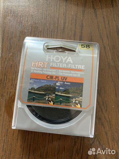 Светофильтр hoya PL CIR UV HRT 58 мм