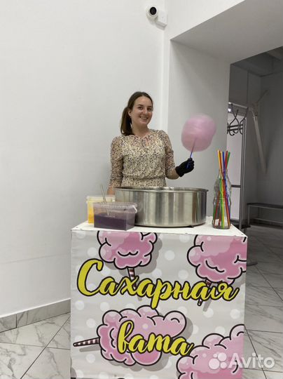 Сахарная вата на праздник