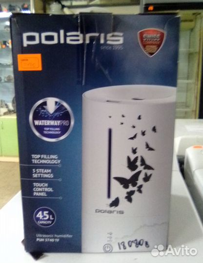 Увлажнитель воздуха polaris PUH 3740 TF