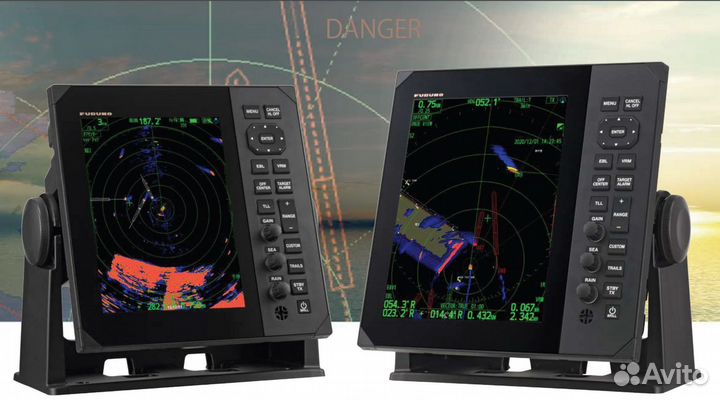 Furuno Рлс FR-10 и FR-12 с цветным жк-дисплеем